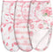 GLLQUEN BABY Baby Swaddle Sleep Sacks with Zipper - 3-Pack Newborn Swaddling