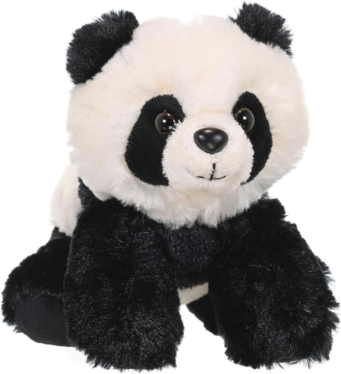 Wild Republic Panda Plush Stuffed Animal, Cuddlekins 8 Inches - Black & White Gifts for Kids