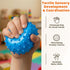 12 Pack 5" LOVEINUSA Bouncy Ball Knobby Massage Ball, Spiky Sensory Toy for Kids & Adults, Stress Relief Office Desk