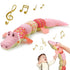 Sumobaby Crocodile Baby Toys Musical Crocodile, Stuffed Animal Activity Soft Toys with