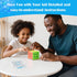 nabreeli 3x3 6-12, Speed Cube Stickerless with Stand & Tutorial: Problem-Solving Brain Teaser, Easy Turning Sensory