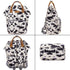 MCWTH Backpack Set Cow Print Diaper Bag for Baby Girls Mom, Large Capacity Multi-Function Nappy Bags Organizer