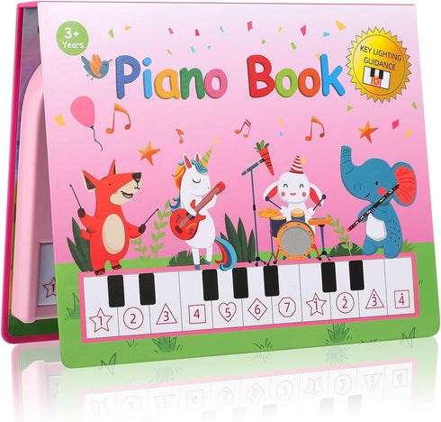 Toys for 3 Year Old Girls Gifts - Piano Book Educational Toddler