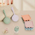 2 Pack Silicone Pacifier Holder Case, Portable Leakproof Design Baby Pacifier Storage Case, BPA-Free, Easy Clean