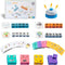 Face Changing Building Block Word Spelling Game Two-Piece SetWooden Expression Letter Puzzle