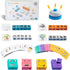 Face Changing Building Block Word Spelling Game Two-Piece SetWooden Expression Letter Puzzle