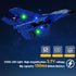 Kimmol 2CH 2.4Ghz RC Plane, Remote Control Airplane Toy - RC Plane Remote Control Planes Rc Aircraft with Lights