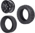 12mm Hex Wheels and Tires with Foam Inserts for 1/10 RC Touring Car, 1/18 Latrax Teton, 1/16 Traxxas Slash, Set of 4