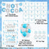 30pcs Hot Chocolate Bar Kit Hot Cocoa Bar Banner Baby It's Cold Outside Bar Sign Toppings Labels Cup Tags Stickers