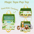 OUOZZZ 1 2 3 Set 9.8" Year Old Toys - Mini Zoo Stuffed Animals Interactive Plush Toys for Babies & Toddlers