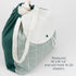 Esembly Day Bag Reusable Wet and Dry Bag Made From Recycled Fabric With Dual Waterproof Compartments for Cloth Diapers