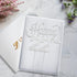 LINGTEER Happy 22nd Birthday Silver Rhinestone Cake Topper - Cheers to 22 Years Old Party Cake Centerpieces Decorations