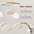 Pack Baby Mobile for Crib - Boho Crib Mobile - Felt Cloud Mobile - Gender Neutral Baby Mobile - Boho Nursery Decor