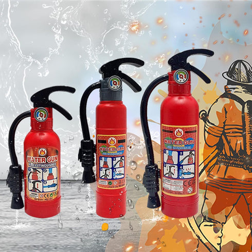 2 Pack Toy Fire Extinguisher Firefighter Role Play Toys for Kids, Small Water Gun Squirt Toys for Pool Beach Outdoor
