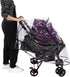 Fdit Clear Baby Stroller Rain Cover, Universal Waterproof PVC Ventilation Windproof Dust Weather Umbrella Pram Cover