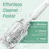 S02 Set, IPX7 SEANCHEER Electric Bottle Brush Portable Baby Bottle Brush Cleaner, AA Battery-Powered & Waterproof