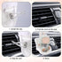 BOXOB 3.94-6.69in Dolls Car Seat, Decorative Car Doll Sofa with Furry Cushion & Fragrant Tablets Cute Air Vents Chair