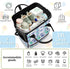 Honeybaby Backpack 19L Diaper Bag for Mom & Dad Cartoon Dino Dinosaurs Large Diaper Bag Tote with Multi-Pocket