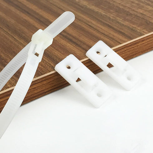 Qianly 6Pcs Furniture Anchors Furniture Anchor and Straps Compact Portable Wall Anchor Straps for TV Stands Bookcase