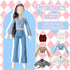 6 11.8 Inch Bencailor Pcs Doll Clothes for Doll Clothing Outfit Accessories Winter Coat Tops Swimwear T Shirt Dress