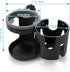 Accmor Universal Cup Holder - Stroller and Bike Cup Holder, 360° Rotatable Large Caliber Design for Stroller