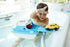 Blue/White Green Toys Ferry Boat with Mini Cars Bathtub Toy, Standard