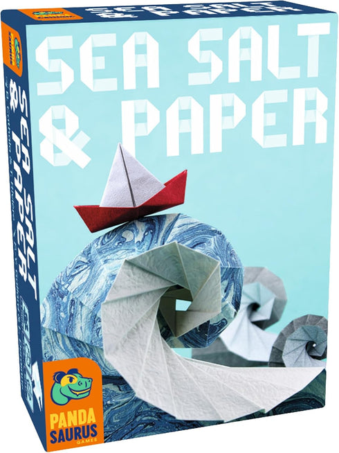 Pandasaurus Games Sea Salt and Paper Card Game - Ocean-Themed Strategy Game for Kids and Adults, Ages 8+, 2-4 Players