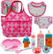 Linkyloop Baby Doll Accessories Magic Bottle Set - Doll Feeding Pretend Playset with