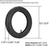 RUTU 1 Set Front 12 1/2 x 2 1/4 Tire (47-203) and Inner Tube for Kid Bicycle BoB Revolution SE/Pro/Flex and Duallie,Compatible with 3-Wheeler BOB Gear Jogging Troller Models