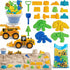 TOY Life 22 Pcs Dinosaur Beach Toys for Kids Ages 4-8 Collapsible
