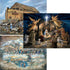 Set 500 Bits and Pieces Value of Three Piece Jigsaw Puzzles for Adults Noah's Ark, Last Supper, in The Manger