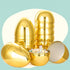 6 6 Inches JOYIN Pcs Large Gold Easter Eggs, Metallic Jumbo Plastic Eggs Fillable for Easter Themed Hunt Basket