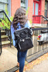 Mommy Milky Chic Diaper Bag- Waterproof USB Charging Port Stroller Straps Changing Pad