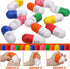 Pharmacy(24 Woanger Vitamin Pill Stress Ball Pill Shaped Foam Motivational Stress Ball for Adults with Smiling Face