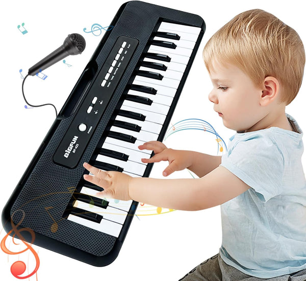 Yemona 37 Keys Piano for Kids Age 3-6, Kids Piano Keyboard with Microphone