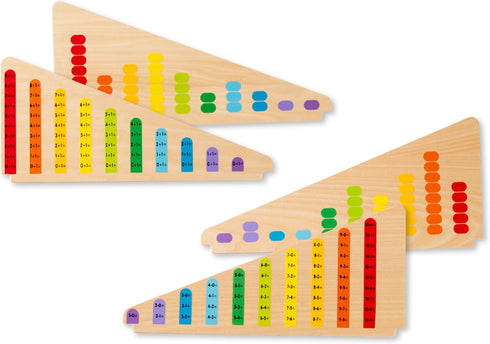 Melissa & Doug Add & Subtract Abacus, Educational Toy with 55 Colorful Beads