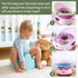 Panxxsen 200 Pack Portable Potty Chair Liners with Drawstring,Disposable Potty Liners Bags,Training Toilet Seat Potty