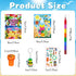 72 Summer Cinrobiye Pcs Hawaiian Luau Party Favors, Tropical Moana Flamingo Coloring Books Bulk, Aloha Tiki Birthday