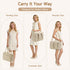 Zalirium S1/S2 15.6" Pack,Camel Breast Pump Bag with Insulated Breast Milk Cooler Pocket, Fits Spectra & Most Pumps
