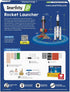 6-12 6,7,8,9,10,11,12 Smartivity Rocket Launcher STEM Kit for Ages Years | Build Your Own Rocket with Launcher |