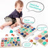 Wooden Puzzles for Toddlers, Kesletney Alphabet Number Shape Learning Puzzles for Kids