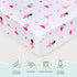 Wildkin Kids 100% Microfiber Crib Sheet - Soft, Breathable Fitted Sheet in Ballerina Design