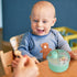 Accmor Formula Dispenser On The Go, Non-Spill Rotating Four-Compartment Formula Container to Go, Milk Powder Snack