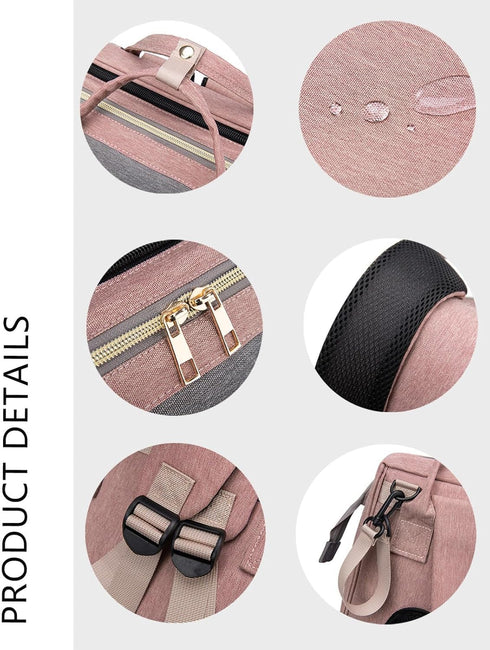 Backpack: Backpack Black boy Diaper Bag Baby toddler Bags with Changing Station for Women Men Girls Mom Dad Large