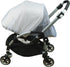 Mosquito and Bug Net for Baby Strollers, Bassinets, Cradles, and Car Seats - Safe Mesh White Buggy Cover