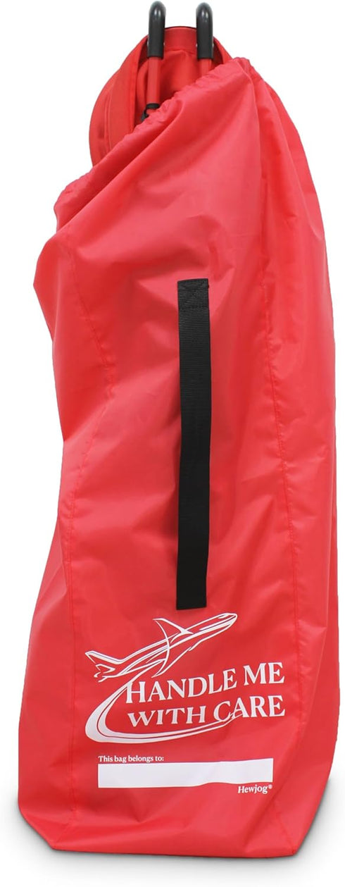 Hewjog Stroller Travel Bag for Airplane, for Single Umbrella Strollers, Red