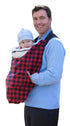 Red and Black Plaid Snuggle Cover for Babies