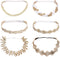 6pcs Lace Floral Headbands for Baby Girl, Elastic Flower Bows Hair Bands, Beautiful Kid Girl Hair Accessories