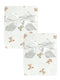 American Baby Company 2-Pack 100% Cotton Muslin Swaddle Blanket (47" x 47"),