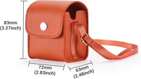 Protective Case for Bitzee Interactive Toy - 4 Colors, Outdoor Travel Carry-on Resistant Drop Crash Case for Girls &